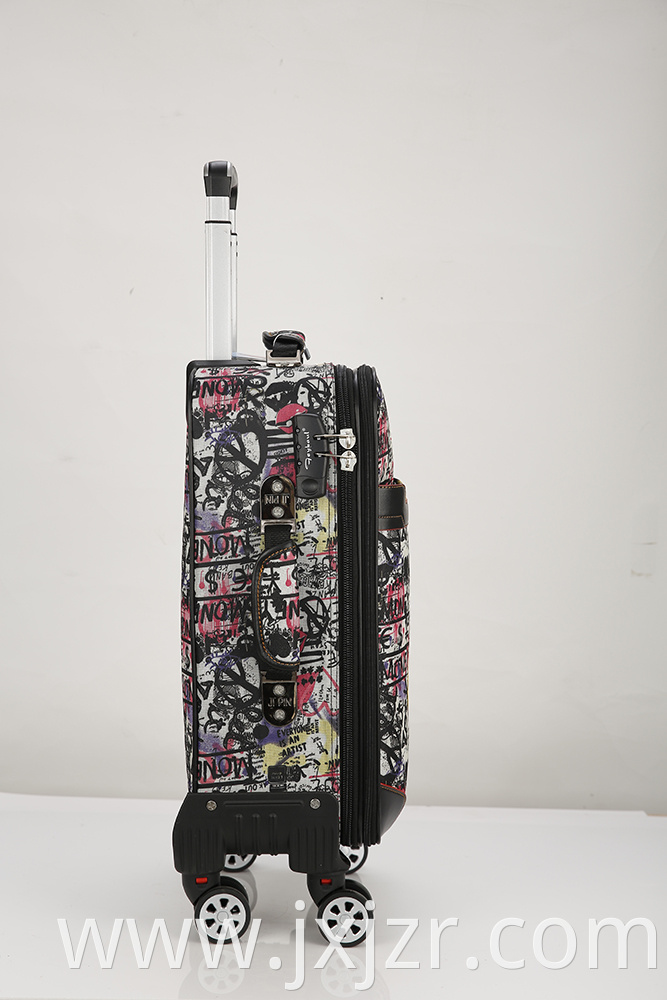 Printed Wheeled Luggage Carry On